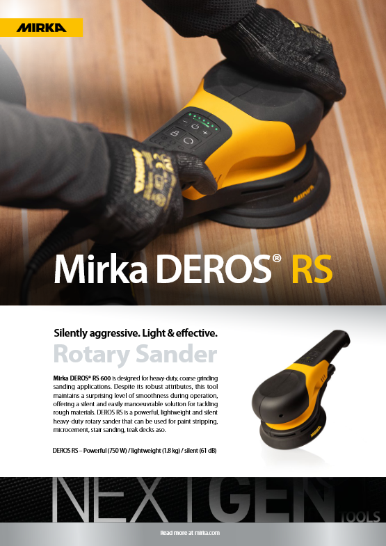 Mirka® DEROS RS 600 EU Ø 150 mm 